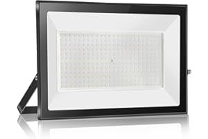 Probapro 300W Focos LED Exterior - Proyector LED 30000LM IP65 Impermeable, 3000K Blanco Cálido para Jardín, Patio, Garaje, Terraza | Foco Exterior Seguridad con Alta Luminosidad