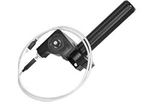 ZSDTRP Gasgriff Motorrad 22 mm CNC Aluminium Schnell-Twister mit Gaszug CRF50 70 110 IRBIS 125 250 Dirt Bike Motorradzubehör