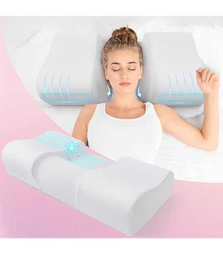 Nuzzle Pillows For Side Sleepers HooLaxify Anti Wrinkle Pillow