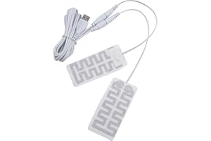 ERTHREE 1pair Heated Glove Liners Men Women USB Charging for Freezer Work Thin Winter Hand Warmer for Skiing Cycling Motorbike Driving Hunting Skateboarding