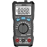Themisto TH-M100 AC/DC Current, True RMS Digital Multimeter | 6000 Counts |10A | Black