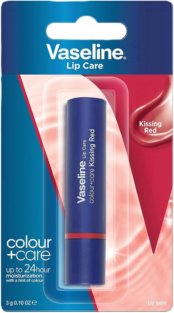 Vaseline Lip Colour+ Care Kissing Red