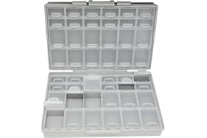 AideTek BOXALL48 lids empty enclosure SMD SMT organizer surface mount box labels