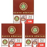Kahve D&uuml;nyası Kahve D&uuml;nyası 3'&Uuml; 1 Arada Klasik Hazır Kahve 40'Lı (3 paketi)