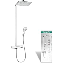 Hansgrohe Rainfinity Douche De Tête 360 1jet Avec Raccord Mural (26230000) - Sanitaire
