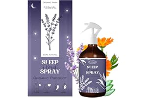 TRADICITY ORGANIC FARM Sleep Pillow Spray Relajante Bruma Almohada para Dormir Mejor 100ml | Aceites esenciales Lavanda (Relajante), Aloe Vera (Oxigenante) y Camomila (Calmante) Dulces Sueños
