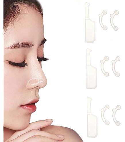 Pince-nez Correcteur En Silicone - Pour Affiner Et Rehausser Le Nez Naturellement, Sans Chirurgie