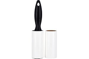 DELCASA Combo 2 Pack LINT ROLLER [10cm & 2x30 sheets] + 1 REFILL, (PACK OF 2, 60 Sheets)