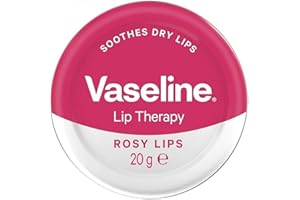 Vaseline Lip Therapy Rosy Lips Petroleum Jelly, 20 g