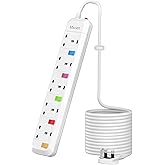 PARTH 5 Surge Protected Extension Lead With USB Slots - 5 Etres Extra - View #8