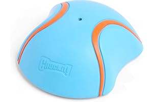 Chuckit! Indoor Super Slider Dog Self Fetch Squeaker Toy Interactive Indoor Dog Fetch Toy