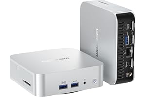 GEEKOM A7 Mini PC, AMD Ryzen 9 7940HS Mini PC Ryzen 9 (8 core 16 thread, fino a 5,2 GHz), 32 GB DDR5 2TB SSD Mini PC Gaming | AMD Radeon 780M | BT5.2 | Wi-Fi 6E | 8K