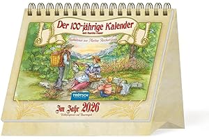 Trötsch Aufstellkalender Der 100-jährige Kalender 2026: Aufstellkalender Tischkalender