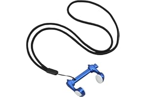 HERCHR Pince-Nez de Plongée, Bouchon Nasal pour la Natation Bouchon Nasal de Plongée Bouchon de Nez de Natation Antidérapant et Réglable Protège-Nez Unisexe pour Natation avec Cordon