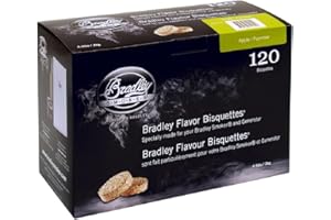 Bradley Smoker Boîte de 120 bisquettes Arôme Pomme