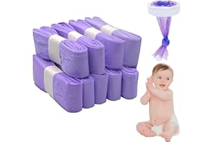 MATREEGLAM Littycat Cat Litter Locker - 12 ricariche per pannolini, 4,5 m, inodore, compatibili con Genie, Tommee Tippee, angelcare, Littycat Cat Litter Bucket, 12 pezzi