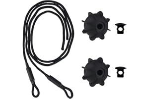 Demarsen Lot de 2 sangles de fixation pour coffre de voiture