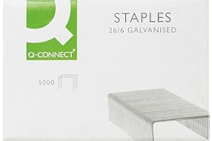 Q-Connect Staples 26/6mm (Pack of 5000) KF27001
