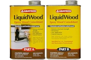Abatron LiquidWood 2 Pint Kit, Parts A & B
