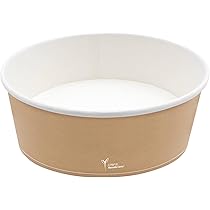 Ciotole Di Carta Kraft 750ml Con Coperchio - 150 Pezzi Monouso Biodegradabili Per Feste - Foto 7