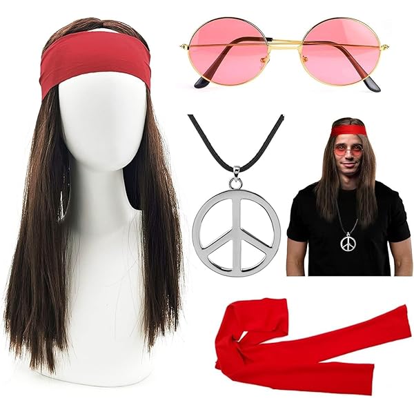 Dressforfun Déguisement Pour Hommes Hippie Peace (S