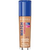 Rimmel London Match Perfection Foundation Makeup Base Shade 102 Light Nude - 30 ml