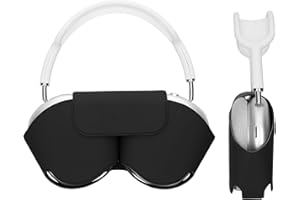 kwmobile Etui kompatybilne z Apple AirPods Max – kompatybilne z trybem uśpienia – poliestrowe etui ochronne na słuchawki – czarne
