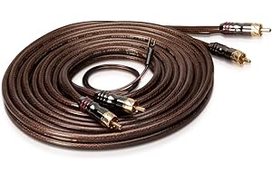 SINUSLIVE CX-35 Câble RCA 3.50 m [2X Cinch-RCA mâle - 2X Cinch-RCA mâle]