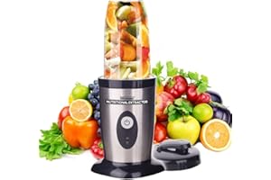 BEST DIRECT Starlyf Ultramaxx Original Come Visto in TV Estrattore Nutrizionale Wondermaxx Frullatore Miscelatore Centrifuga Estrazione Succo e Vitamine e Sostanze Nutritive di Frutta e Verdura