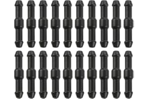 JUGUTA Lave Glace Voiture 20 Pièces Connecteurs De Tuyau De Voiture,Tuyau De Système De Lave-Glace,Tuyau De Lave-Glace Universel,Adaptateur De Tuyau D'Eau Anti-Éclaboussures,Tuyau Isolant,Tuyau D'Aspi