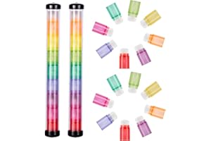 Yoseng Soft Bristle Finger Ink Blending Brushes Daubers for Painting, Drawing, Ink, Card Making, Commodities for Finger Painting,with Crafter Color Coded Handles Ink Blending Tool(2 Pack)