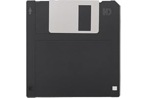 eMagTech 1Pc 3.5 Pollici Floppy Disk Cleaner 1.44MB Formatta Un Floppy Disk Cleaner Floppy Disk Cleaner Portatile Per PC Amiga Atari ST Archimedes Nero
