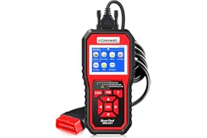 Konnwei OBD2 code Reader, KW850 OBD2/EOBD/can lettore di codice motore diagnosi scanner Tool per la lettura e cancellazione dei codici di errore motore turn-off Check Engine Light per OBD2 gas