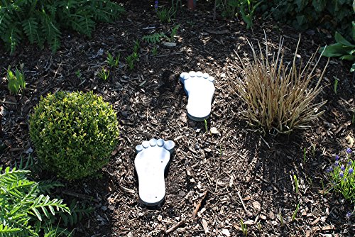matches21 XXL Trittsteine große Füße MEGA Fuß-Abdrücke 1 Paar Tritt-Steine Beton für den Garten 35×20 cm Tretsteine Dekosteine Deko - 5