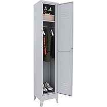 Armadio Spogliatoio 1 Posto Sporco-Pulito - 36x34x180cm, Salva Spazio - Foto 7