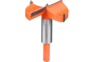 ITOOLFIRM Forstnerbohrer Holzbohrer 60mm, Hartmetall Forstner Bohrer Scharnierlochbohrer für Holz mit Sechskant-Schaft, Zubehör Bohrmaschine für feine Holzbearbeiten, Möbel