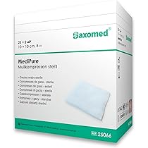 Garze Sterili Non Tessute 100pz - Per Ferite, Trucco E Smalto, Morbide E Assorbenti