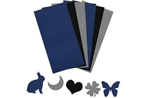 Xzeemo 6 Pezzi Toppa di Riparazione in Nylon, Autoadesivo Patch in Nylon di Riparazione, Riparazione Patch Toppe, Toppe Impermeabili Autoadesive, Adesive per Riparazione Piumino Vestiti Tenda