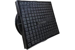 SHMOX 305mm Inspection Chamber Cover Square Shape - Underground Drainage Covers Outdoor