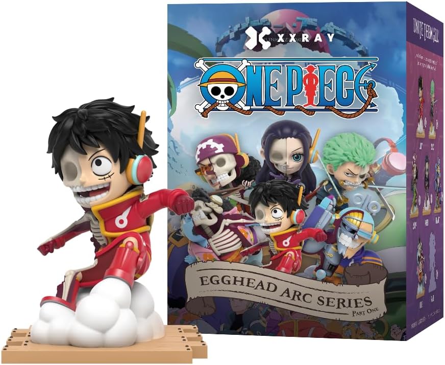 Mighty Jaxx XXRAY: One Piece Egghead Arc Serisi Bölüm 1 | Kör Kutu Koleksiyonluk Figürinler | Tek Paket - Rastgele Bir Figür İçerir