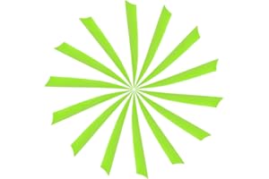 YELARXI Arrow Vanes Turkey Archery Arrows Feather Fletching Right Wing Fit for Hunting Target Shooting