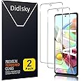 Didisky Tempered Glass Screen Protectors for Samsung Galaxy a71 / A71 5G, [ 2 Pack ] Anti-Scratch, 9H Hardness,Bubble-Free, HD Clarity, Anti Scratch, Easy to install