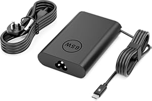 FUDCOCWN 65W USB C Laptop Charger Compatible with Dell Latitude 7275 7370 5175 5285 5290 3400 3500 3390 5410 5420 5520, XPS 13 9350 9360 9370, Chromebook 3100 3400 5190 Type C Power Supply Adapter