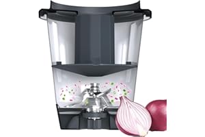 Inwee Riduttore Boccale per Thermomix, Divisore Ciotola di Impasto Compatibile con Bimby TM6, TM5, per tritare e mescolare, Efficace accessorio bimby per evitare la fuoriuscita di cibo (1 pezzi)