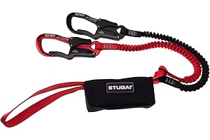 ‎STUBAI STUBAI Klettersteig-Set Summit Light Xi1 – leichtes Via Ferrata Set mit Karabinern, elastischen Lastarmen & Bandfalldämpfer – Kletterausrüstung für Klettersteige, Bergsport, Outdoor