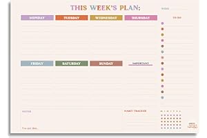 GOOD TUESDAY A4 You Got This Weekly Planner Pad