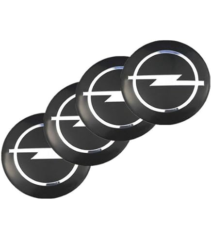 4 Tappi Coprimozzo Centrali Per Suzuki Swift E SX4 – Diametro 60 Mm, Copricerchio In Plastica Resistente, Facili Da Montare