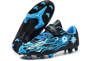Rhyme-Zeal Boys Football Boots Kids Football Shoes FG/AG Soccer Cleats Athletics Teenager Training Shoes