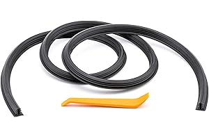 Tuokay, 2 Meters Rubber Sealing Strip for Center Stack, Dust Prevention, Noise Reduction Car Interior Seal Strip