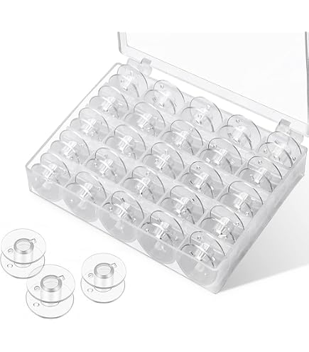 Bobines En Aluminium #18339A Lot De 25 - Compatibles PFAFF 545, Adler 167, JUKI LS-1340
